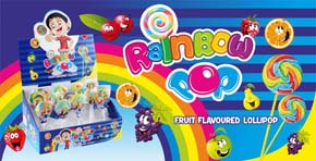 RAINBOW POP (FRUIT LOLLIPOPS)
