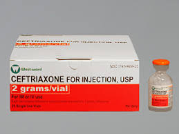 Ceftriaxone Injection, for Pharmaceuticals, Grade Standard : Medicine Grade