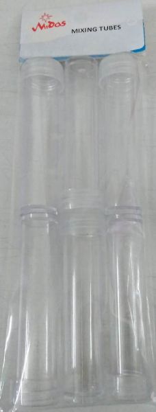 Empty Vials (Tube) for Mixing Glitter Powder for Art & Craft