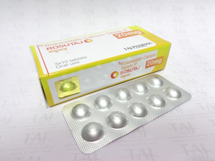 Rosuvastatin Tablets 20 (Rosutaj 20 mg)