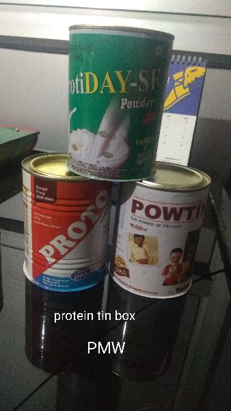 Protein Tin Boxes, Feature : Recyclable