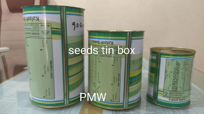 Seed Packing Tin Boxes