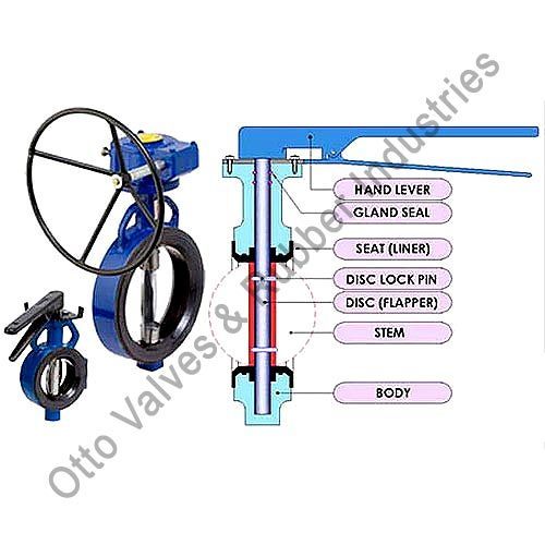 Rubber Lined Butterfly Valves