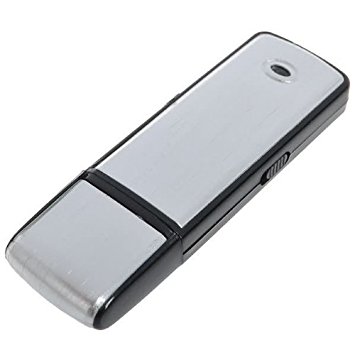 USB Voice Recorder, Color : Silver