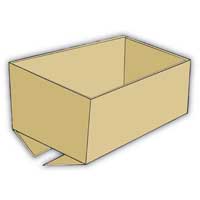 Half Slotted Carton with cover
