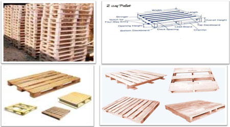 Wooden pallets