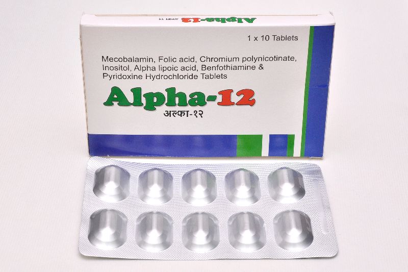 Alpha-12 Tablets, Medicine Type : Allopathic