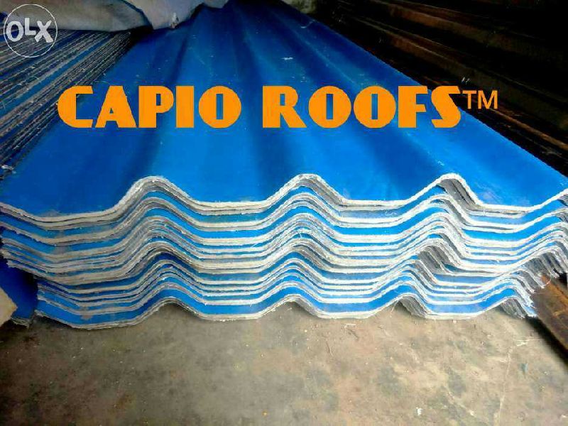 Rectangular MGO ROOFING SHEETS, for Making Houses, shades, industrial Walls, cabins Etc, Width : 3ft