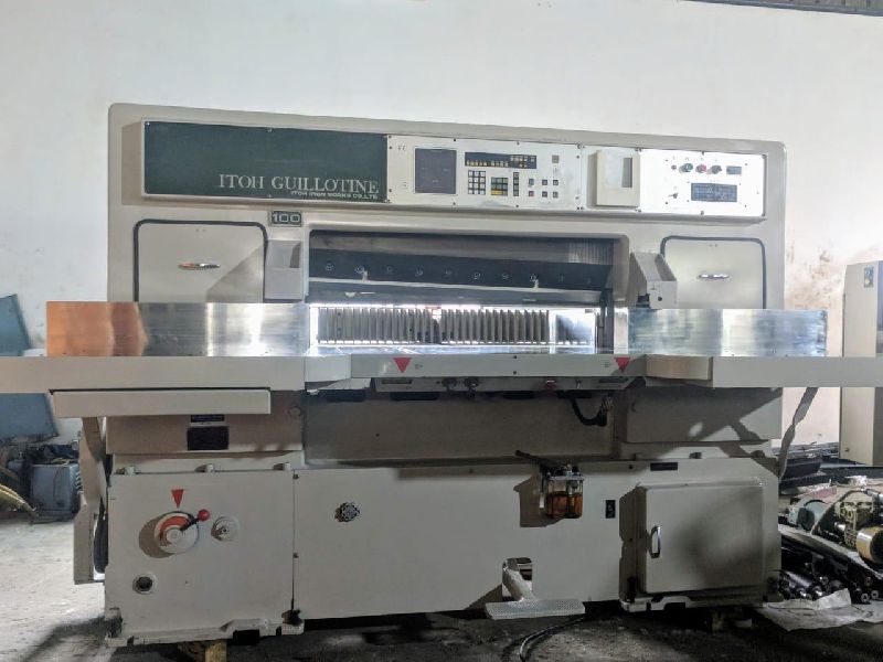 Itoh paper cutting machine, Certification : ISO 9001:2008
