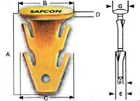 SAFCON Polyamide Drum Secure Security Seal, Certification : ISO 9001:2008 Certified