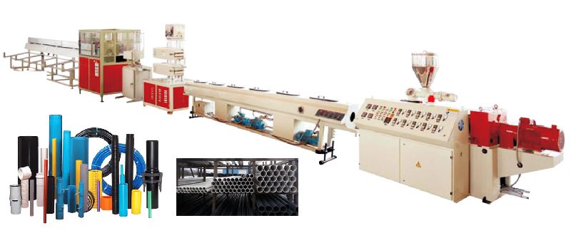 PVC/HDPE Pipe Extrusion Line