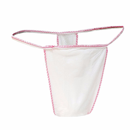 Non woven String, Feature : High quallity, Pink thread at the waist