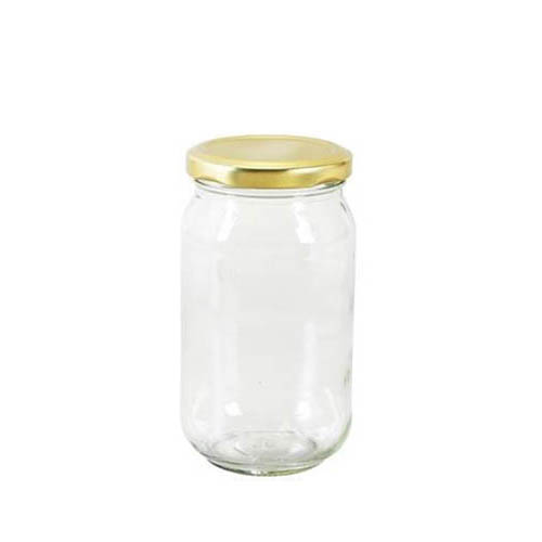 Smooth Finish Jam Glass Jars