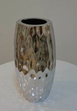 Decor Polished Metal Flower Vases, Style : 12