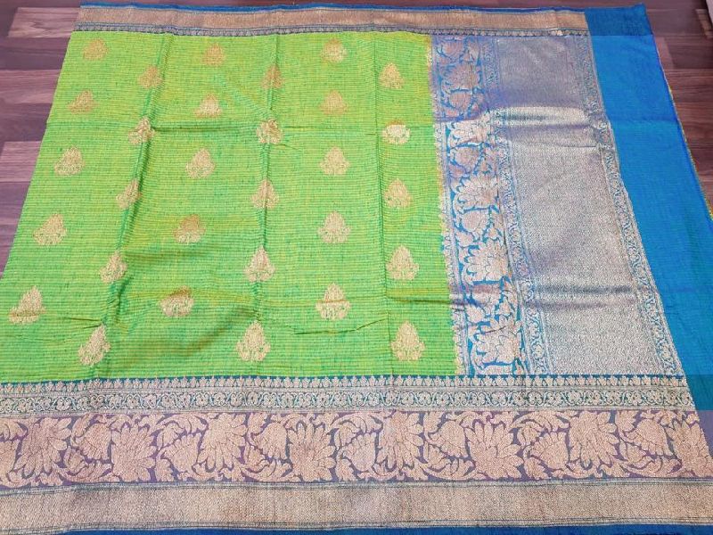 Pure Handloom Banaras Kadiyal Dupion Silk Sarees