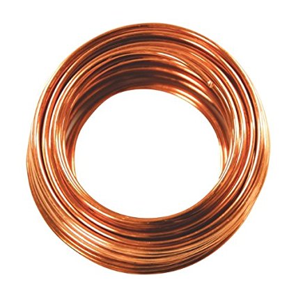 Round Copper Wire, Color : Brown