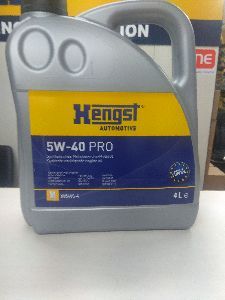 5W 40 Pro Hengst Engine Oil, Packaging Type : Plastic Cans
