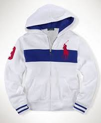 boys polo hoodie