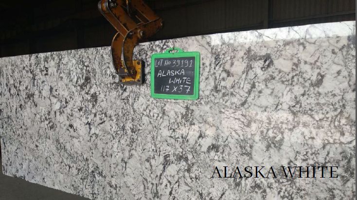 Alaska White Granite Tiles