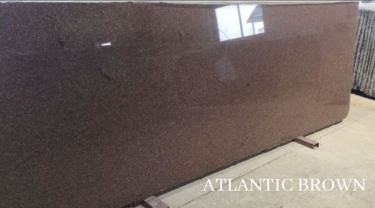 Rectengular Atlantic Brown Granite Tiles, for Flooring, Size : 24x24Inch