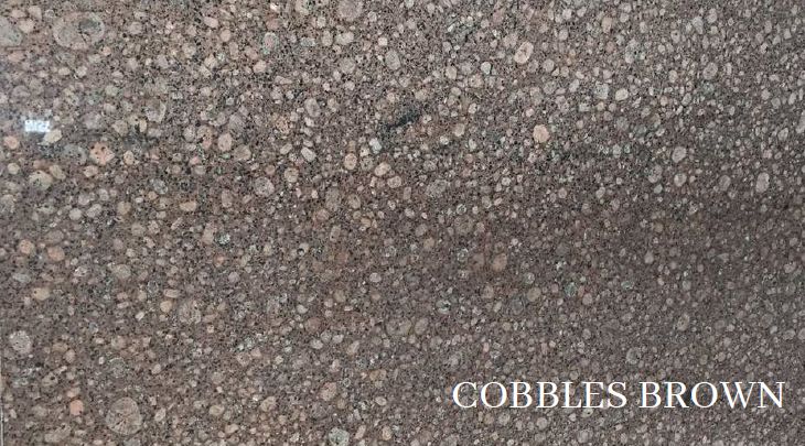 Cobbles Brown Granite Tiles