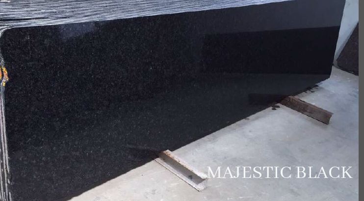 Majestic Black Granite Tiles