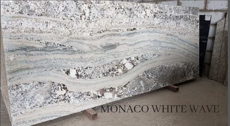 Monaco White Wave Granite Tiles