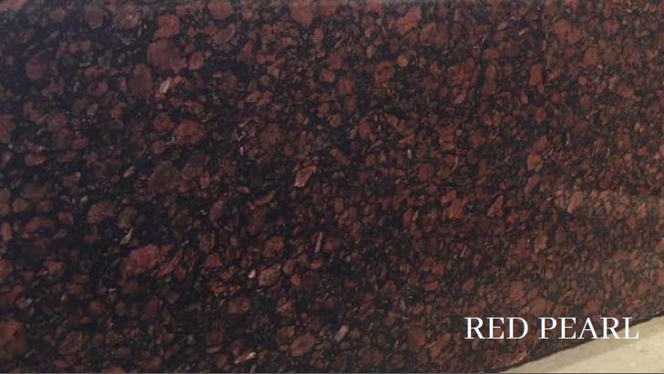 Polished Red Pearl Granite Tiles