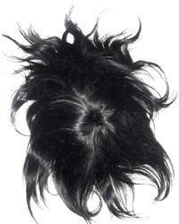 Unisex Black Net Wig, for Parlour