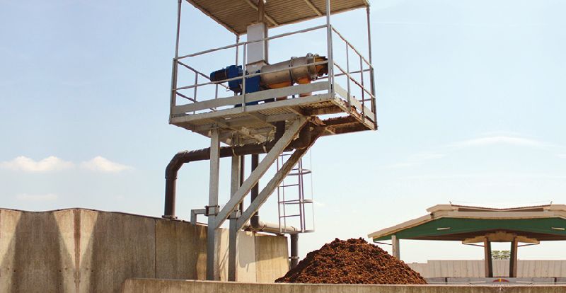 Solids-Liquid Screw Separator Press