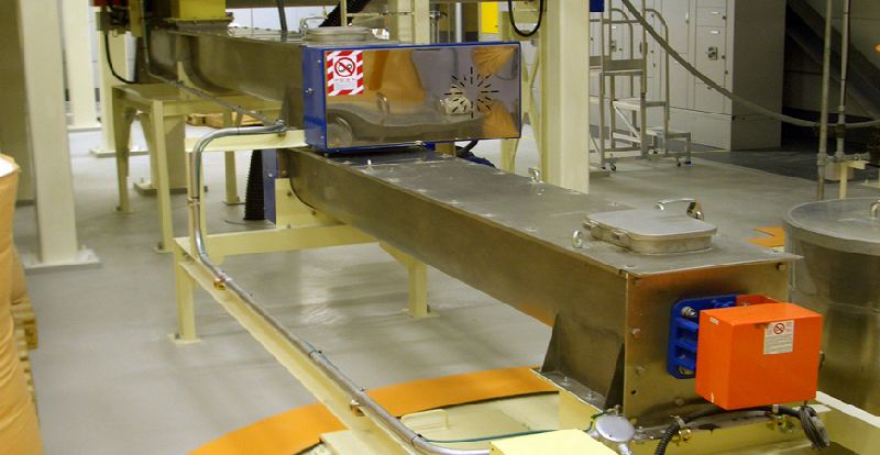 Stainless Steel Trough Screw Conveyors