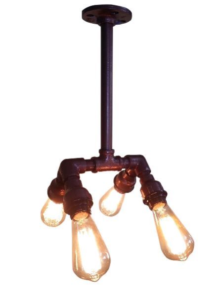 Pendant 4 Bulb Angular(AEL13)