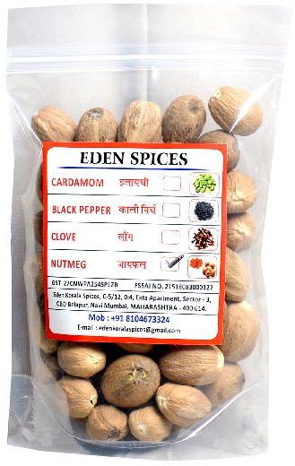 Common nutmeg, Certification : FSSAI Certified
