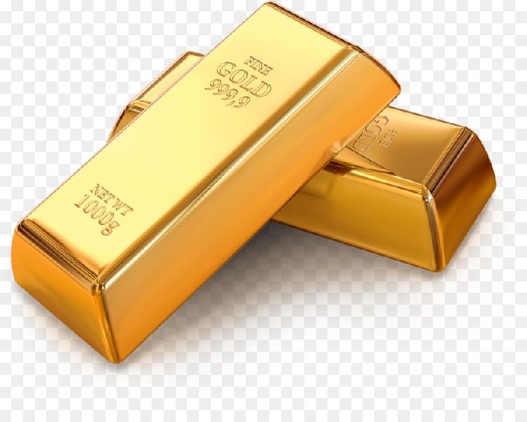 Rectangular gold bars, Color : Golden