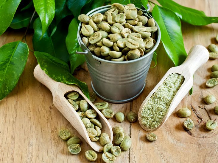 green coffee beans