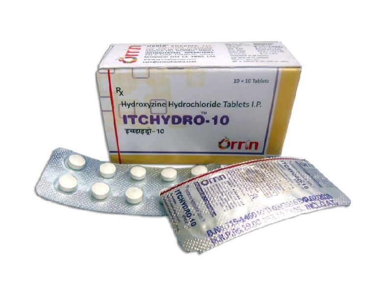 ITCHYDRO 10mg TABLETS