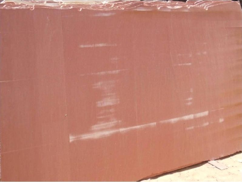 GRBM Bush Hammered Marble Red Sandstone Slabs, Size : 1200*2100 Cm