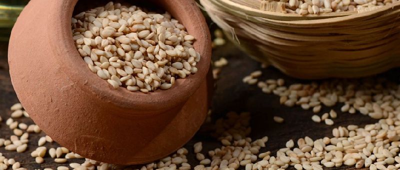 Organic natural sesame seeds, Purity : Min 99.95%