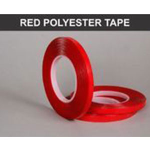 3M red polyester tape