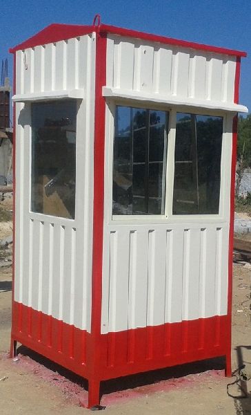 MS security guard cabin, Size : 4 x 4 x 9 feet
