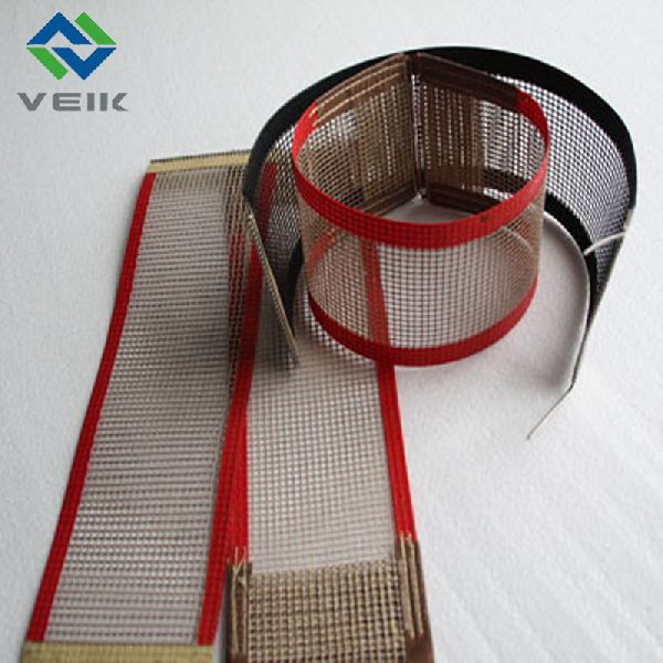 High temperature teflon mesh conveyor belt