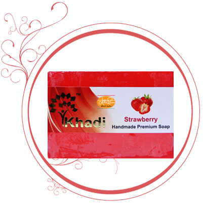 Khadi strawberry soap