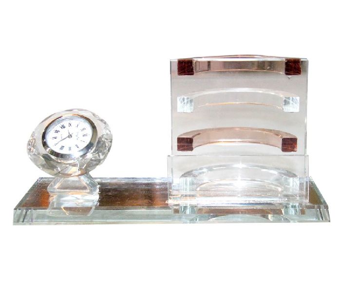 CRYSTAL TABLE WATCH