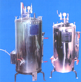 High pressure steam sterilizer