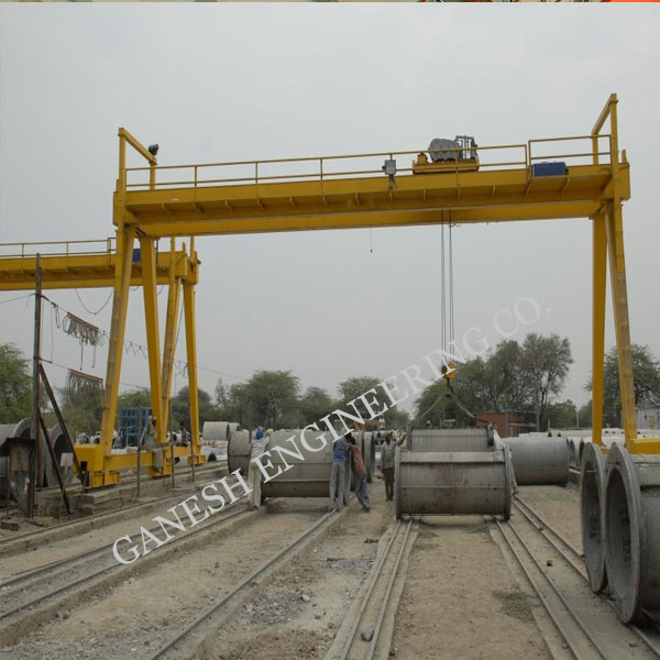 Hydraulic gantry crane, for Construction, Industrial, Certification : CE Certified