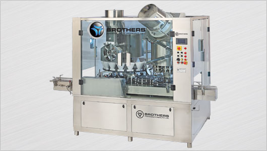 Automatic High Speed Rotary Dry Syrup 16x8 Powder Filling ,Capping Machine
