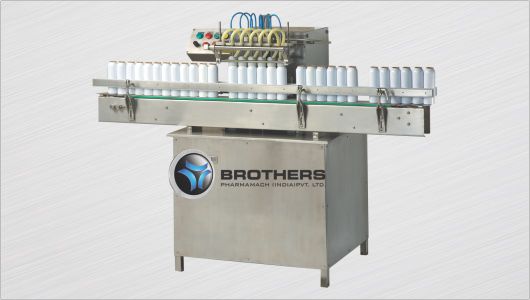 Automatic Six Head Bottle Air Jet Cleaning Machine