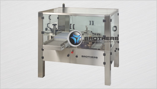 Automatic Super High Speed Vertical Rotary Ampoule/Vial Sticker Labelling Machine.