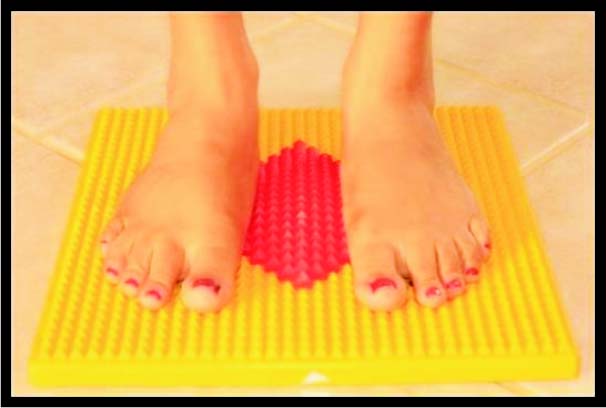 acupressure foot mat