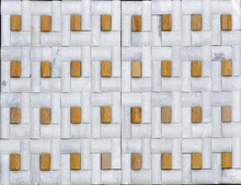Natural stone white marble mosaic tile, Feature : Parquet